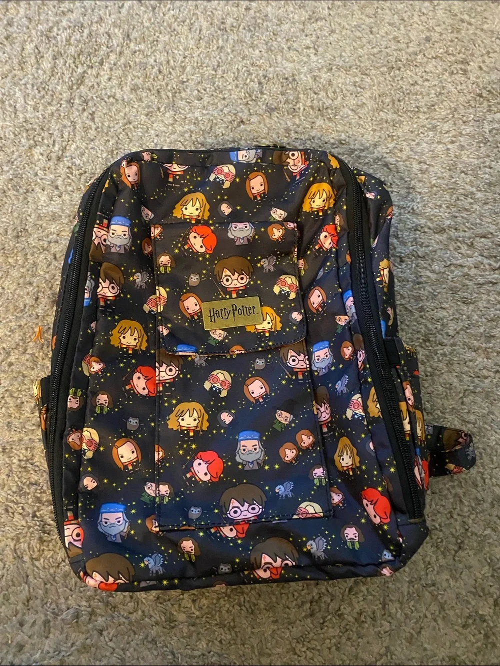Ju-Ju-Be Harry Potter Lined Backpack — Red and Yellow Striped Interior